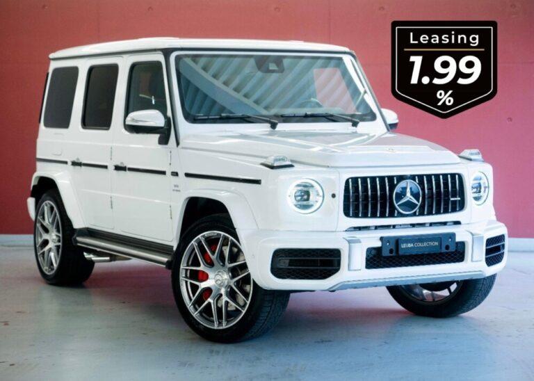 MERCEDES-BENZ G 63 AMG Speedshift Plus G-Tronic (Designo Moonlight White Pearl, as new, low mileage)