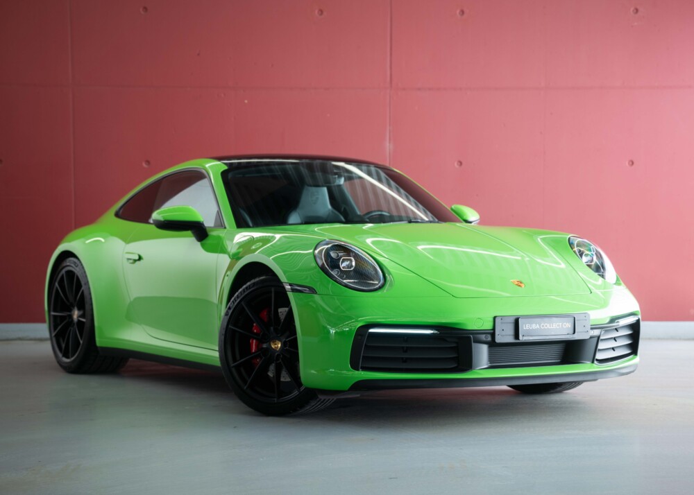 PORSCHE 911 Carrera S PDK (2nd hand, Lizard Green special paint, full Porsche history, perfect condition)