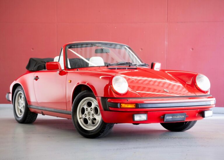 PORSCHE 911 SC Cabrio (Mint condition, Matching Number, 1st hand, 1st paint)