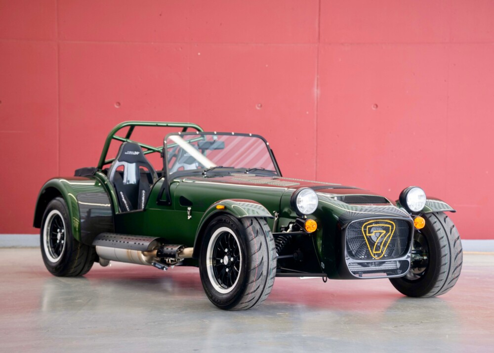CATERHAM SEVEN 485 Final Edition 47 of 60 (S3 Chassis, Swiss-homologated new car, Verde Emes premium paint, 24-month factory warranty)