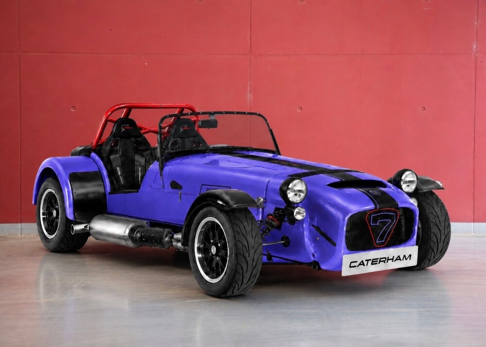 CATERHAM SEVEN 340 SV Nurburgring 1 of 100 (New Swiss car, Violet Blue metallic paint, 24-month warranty, delivery November 26)