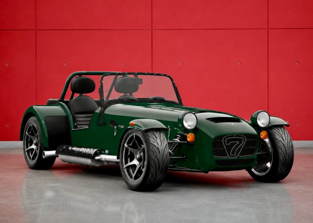 CATERHAM SEVEN 340S S3 (MY26, Swiss new car, Vintage Green paint, 24-month factory warranty, delivery January 27)