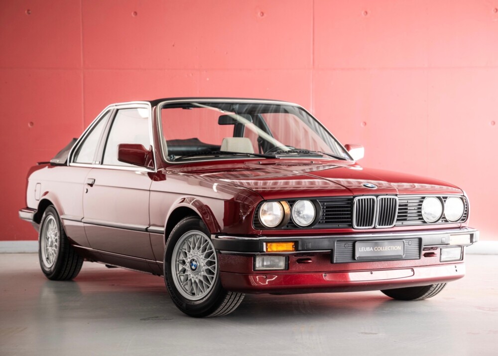 BMW 323 i E30 Baur TC (2nd hand Swiss car, 100% original, fully documented, never restored)