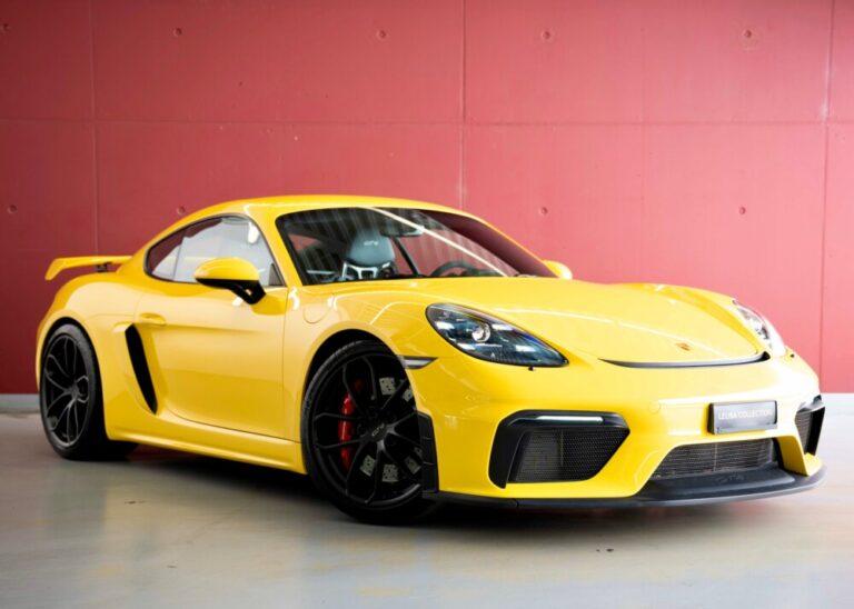 PORSCHE 718-boxster-cayman 718 Cayman GT4 (1st hand, Swiss car, fantastic condition, full Porsche history)