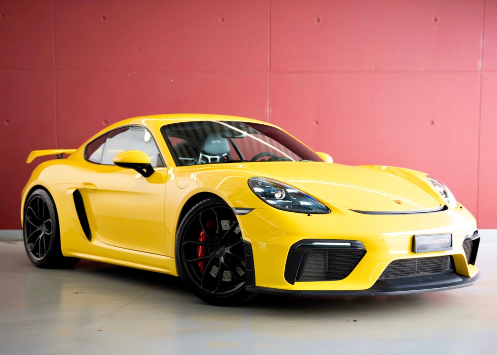 PORSCHE 718-boxster-cayman 718 Cayman GT4 (1st hand, Swiss car, fantastic condition, full Porsche history)