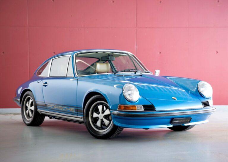 PORSCHE 911 2.4 E Oil trap (Swiss car, MY72, 1 of 1’124 produced, restored by Porsche specialist, mint condition, matching number)