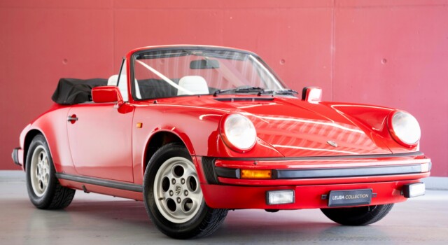 PORSCHE 911 SC Cabrio (Mint condition, Matching Number, 1st hand, 1st paint)