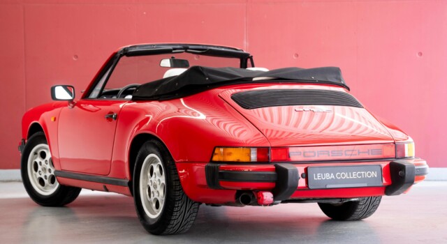 PORSCHE 911 SC Cabrio (Mint condition, Matching Number, 1st hand, 1st paint)
