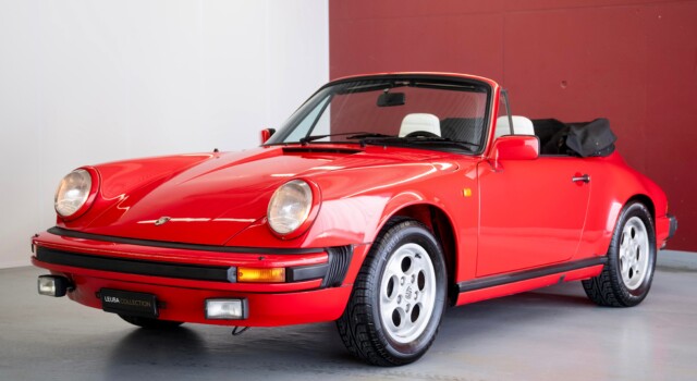PORSCHE 911 SC Cabrio (Mint condition, Matching Number, 1st hand, 1st paint)