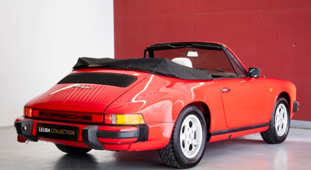 PORSCHE 911 SC Cabrio (Mint condition, Matching Number, 1st hand, 1st paint)