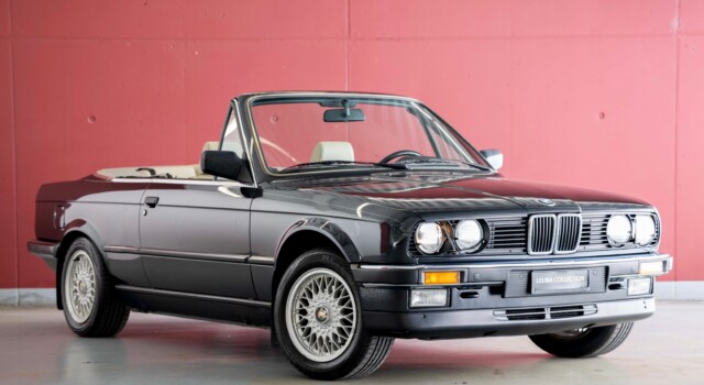 BMW 325 i E30 Cabrio (1st hand Swiss car, fully documented, never restored, 1st paint)