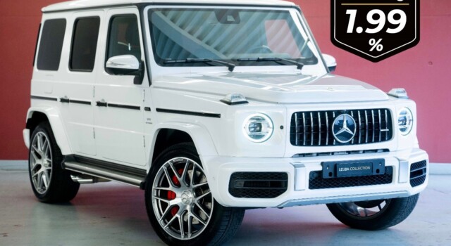 MERCEDES-BENZ G 63 AMG Speedshift Plus G-Tronic (Designo Moonlight White Pearl, as new, low mileage)