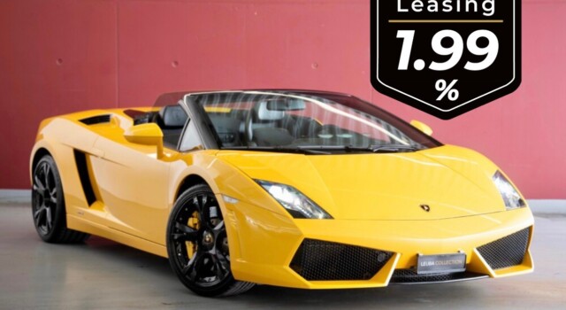 LAMBORGHINI GALLARDO LP560-4 Spyder (Swiss car, Full Lamborghini history)