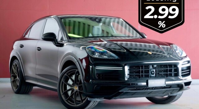 PORSCHE CAYENNE Turbo Coupé (2nd hand, full Porsche history)