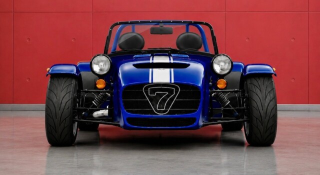 CATERHAM SEVEN 340S SV (MY26, Swiss new car, Viper Blue exclusive paint, 24-month factory warranty, delivery January 27)