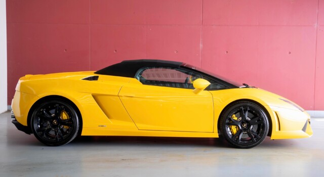 LAMBORGHINI GALLARDO LP560-4 Spyder (Swiss car, Full Lamborghini history)