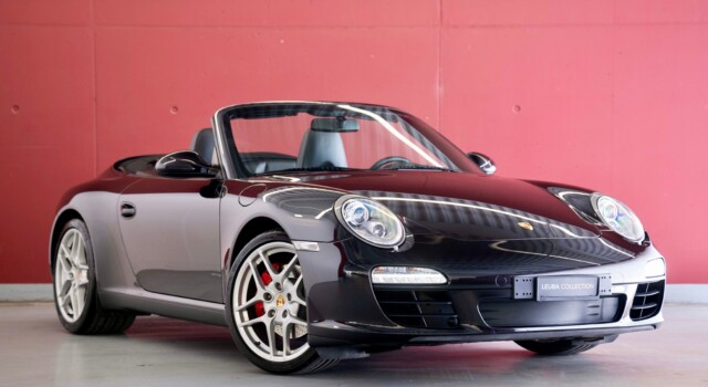 PORSCHE 911 Cabrio Carrera S (usata, cambio manuale, condizioni eccellenti, chilometraggio ridotto, optional Porsche Exclusive) – VENDUTA!