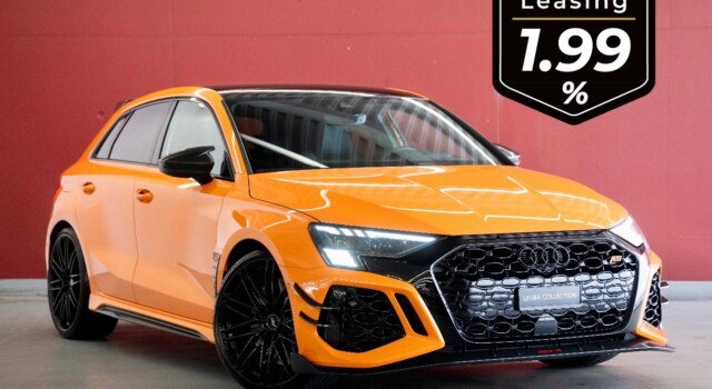 AUDI RS3 -R ABT Sportback 2.5 TSI quattro S-tronic (Swiss car, perfect condition, 500hp, 1 of 200) – RESERVED !