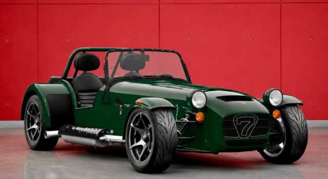 CATERHAM SEVEN 340S S3 (MY26, Swiss new car, Vintage Green paint, 24-month factory warranty, delivery January 27)