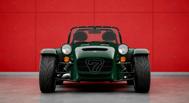 CATERHAM SEVEN 340S S3 (MY26, Swiss new car, Vintage Green paint, 24-month factory warranty, delivery January 27)