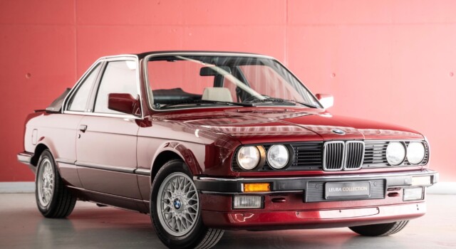 BMW 323 i E30 Baur TC (auto svizzera di seconda mano, originale al 100%, con documentazione completa, mai restaurata) – RISERVATA!