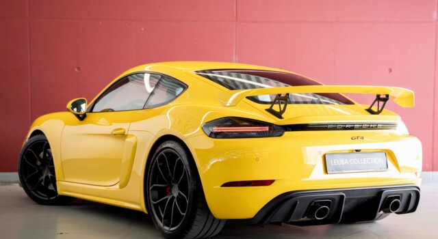 PORSCHE 718 Boxster-Cayman 718 Cayman GT4 (prima mano, auto svizzera, condizioni eccellenti, libretto di manutenzione Porsche completo)