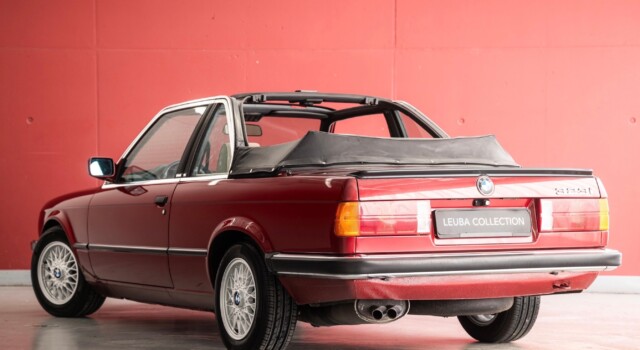 BMW 323 i E30 Baur TC (auto svizzera di seconda mano, originale al 100%, con documentazione completa, mai restaurata) – RISERVATA!