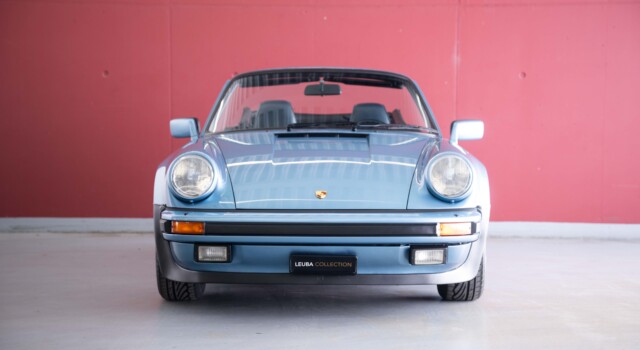 PORSCHE 911 Carrera 3.2 Cabrio WTL (100% original, certified low mileage, L999 paint, restored, fully documented)