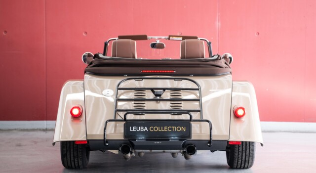 MORGAN PLUS FOUR 75th Anniversary (New Swiss car, World Limited Edition 1 of 75, Aston Martin Selenite Bronze metallic paint)